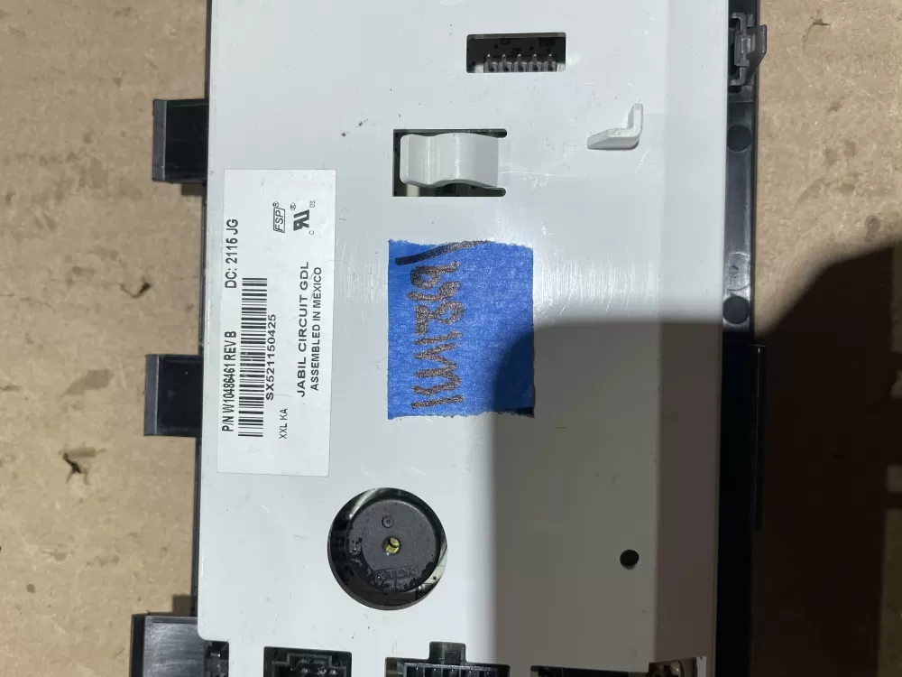 KitchenAid W10486460 Refrigerator Control Board AZ72436 | KM1369