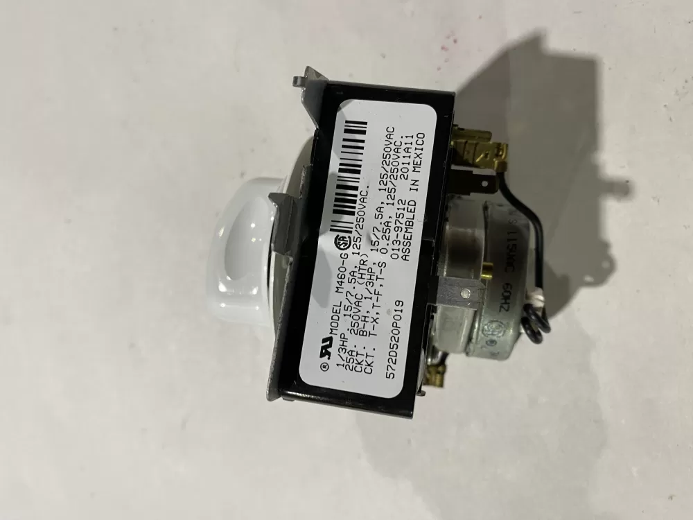 GE 572D520P019 WE4M189 Dryer Timer