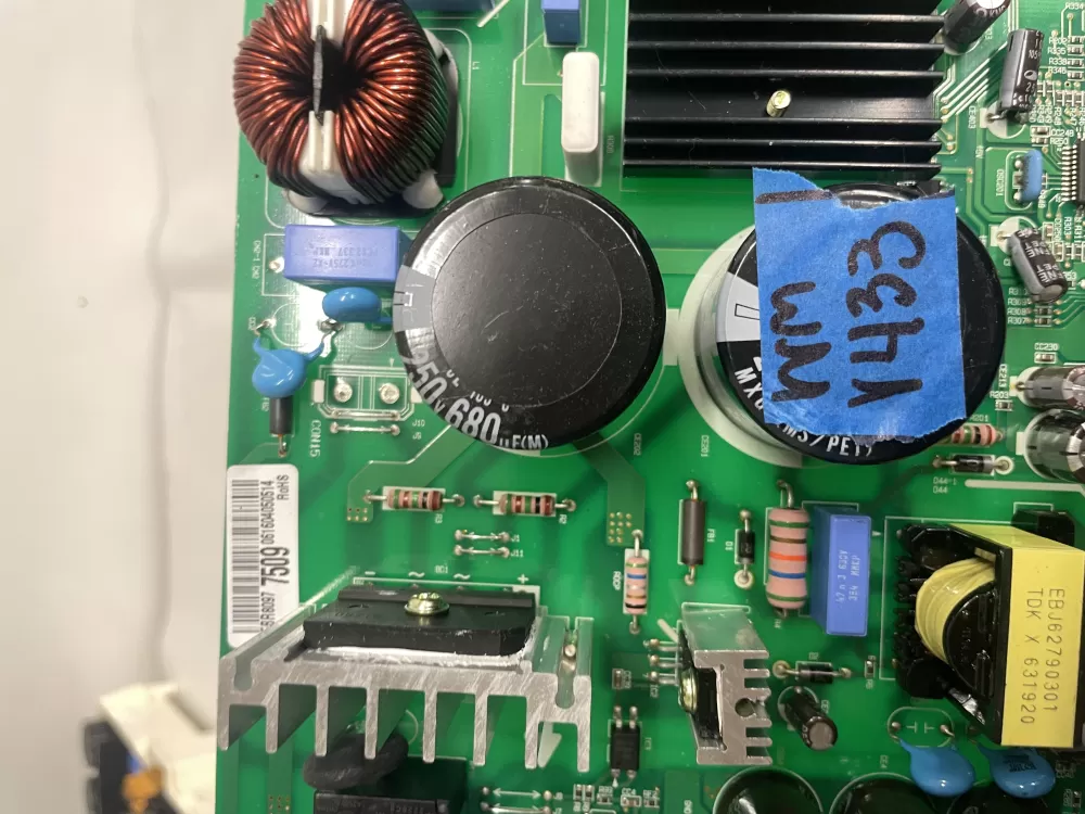 EBR80977509 LG Refrigerator Board - Control