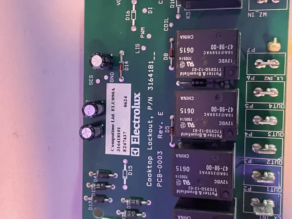 Kenmore AP3768449 316418100 316418101 Range Control Board AZ195305 | KM2751