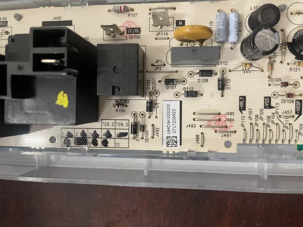 GE 164D8450G008 Range Oven Control Board AZ45209 | KM1251
