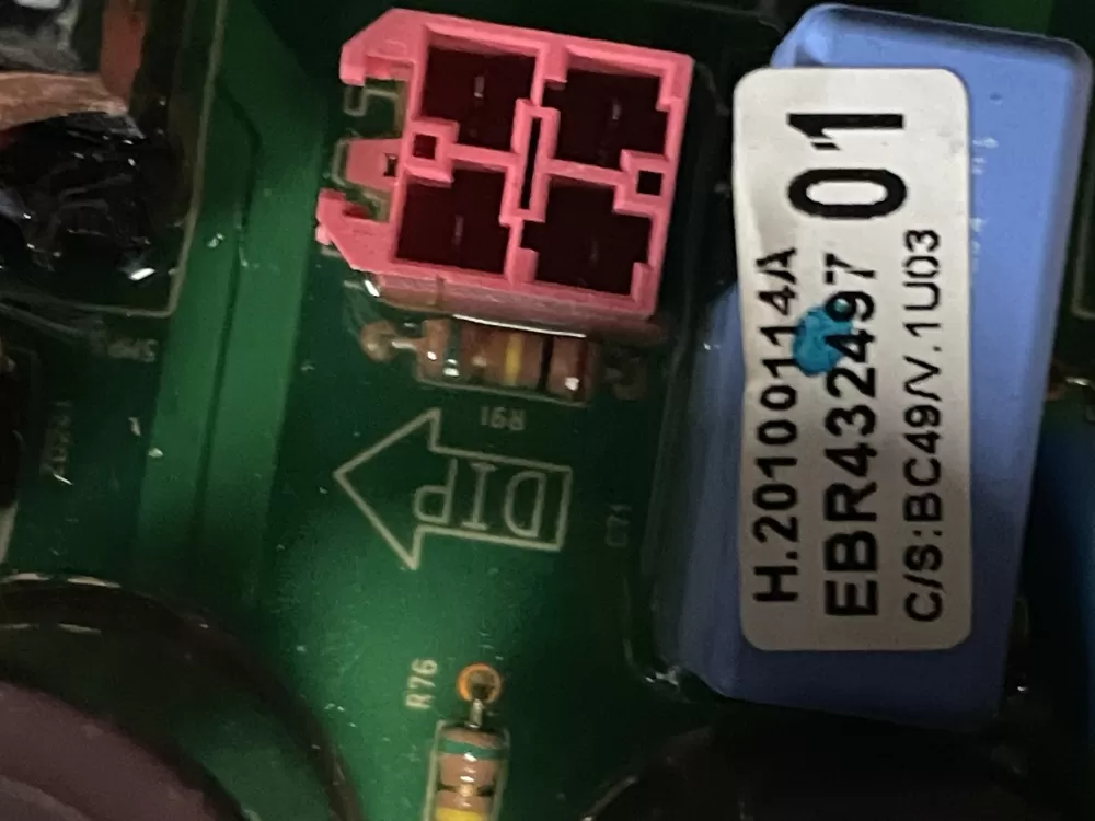 LG EBR43249701 PS3533873 Washer Control Board AZ18103 | WMV81