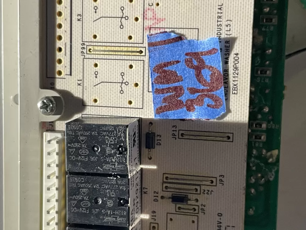 GE 175D5261G023 EBX1129P004 WH12X10439 Washer Control Board AZ39941 | Wm369