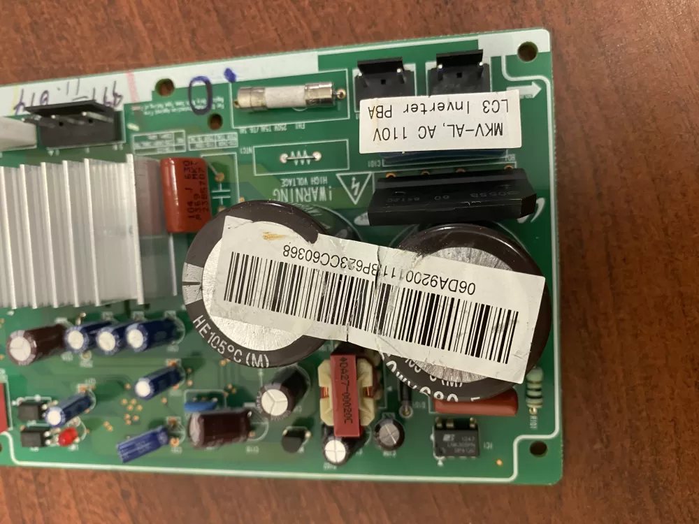 Samsung DA92 00111B DA9200111B Refrigerator Control Board AZ37701 | BK1302