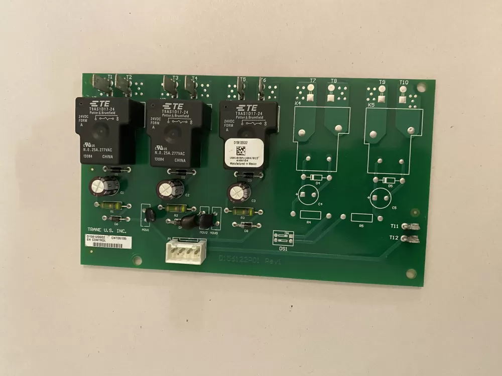 Trane  D156120G02  D156120g02 EM Heat Control Board