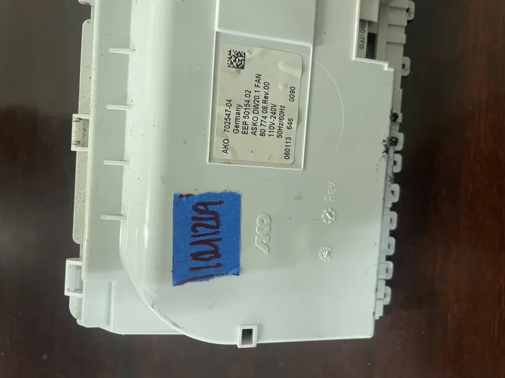 Asko 702547 04 8077408 00 Dishwasher Asko Control Board AZ45169 | KM1209