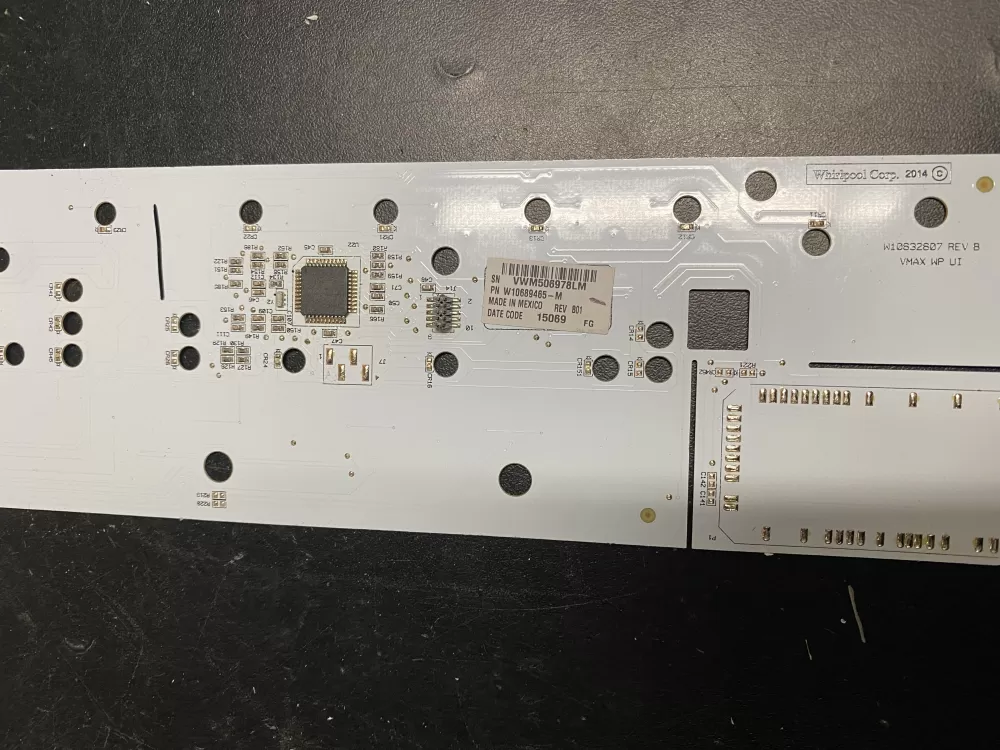 Whirlpool W10689465 Washer Control Board Interface AZ17756 | BKV237
