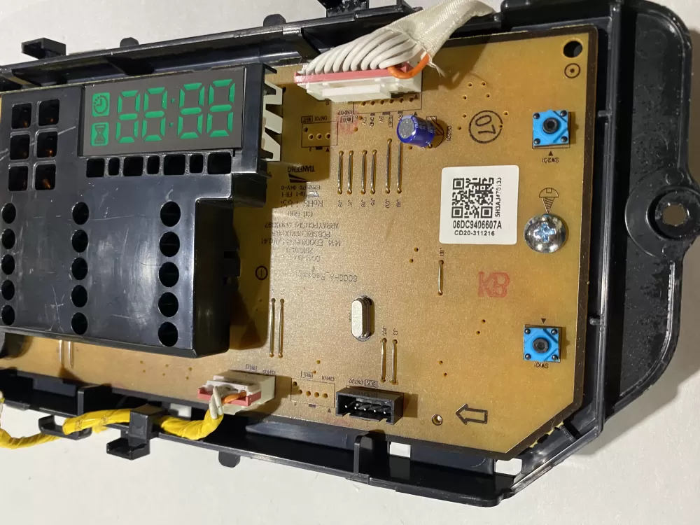 Samsung DC94-06607A Washer User Interface Control Board AZ190068 | BK510