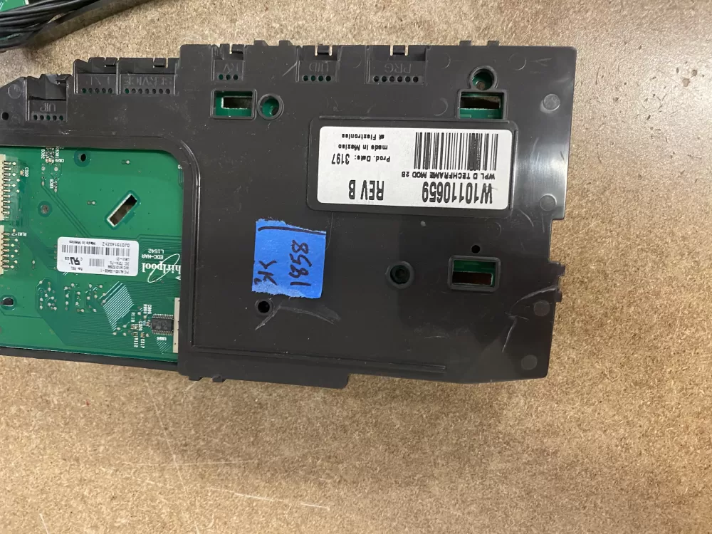 Whirlpool W10110659 W10294703 W10294708 PS2580570 Dryer Board AZ77514 | BK1858