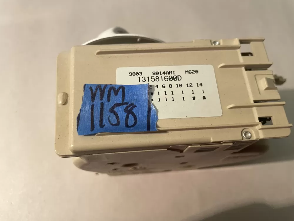 Frigidaire 131581600D 131581600 131581602 Washer Timer AZ104526 | Wm1158