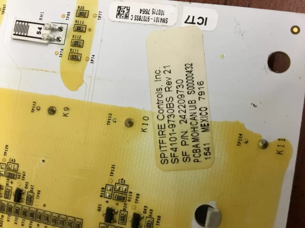 Frigidaire AP6285796 Refrigerator Control Board Display AZ34853 | NR505