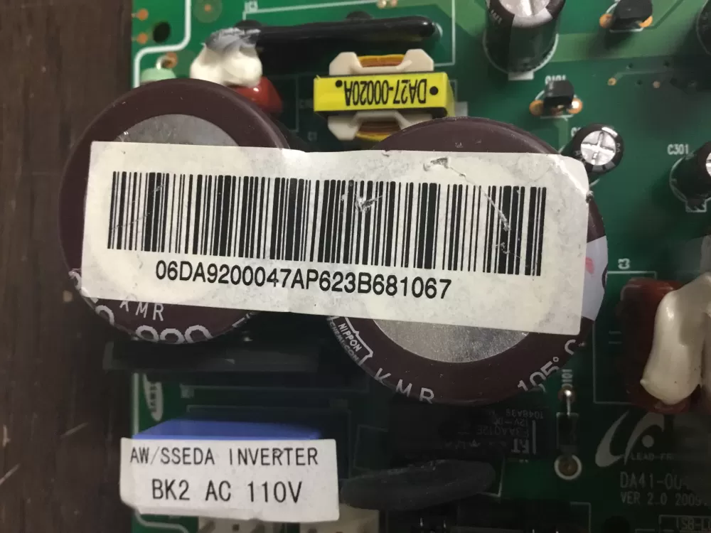 Samsung DA41-00614F DA92-00047A Refrigerator Control Board AZ16552 | NR208