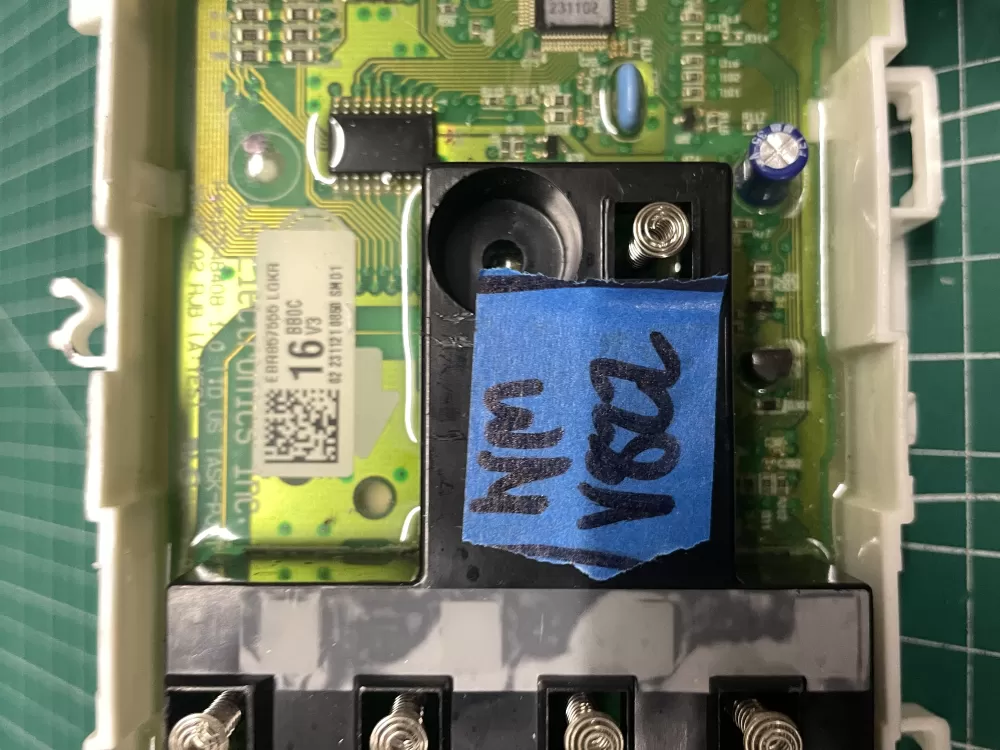 LG EBR85755516 AP7195888 Washer UI Power Control Board AZ202655 | Wmv822