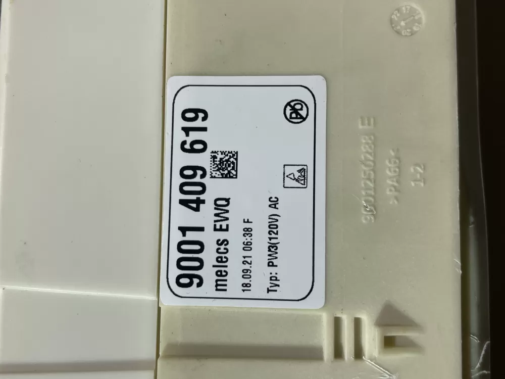 Bosch 9001 409 619 Dishwasher Control Board AZ141841 | Wm1003