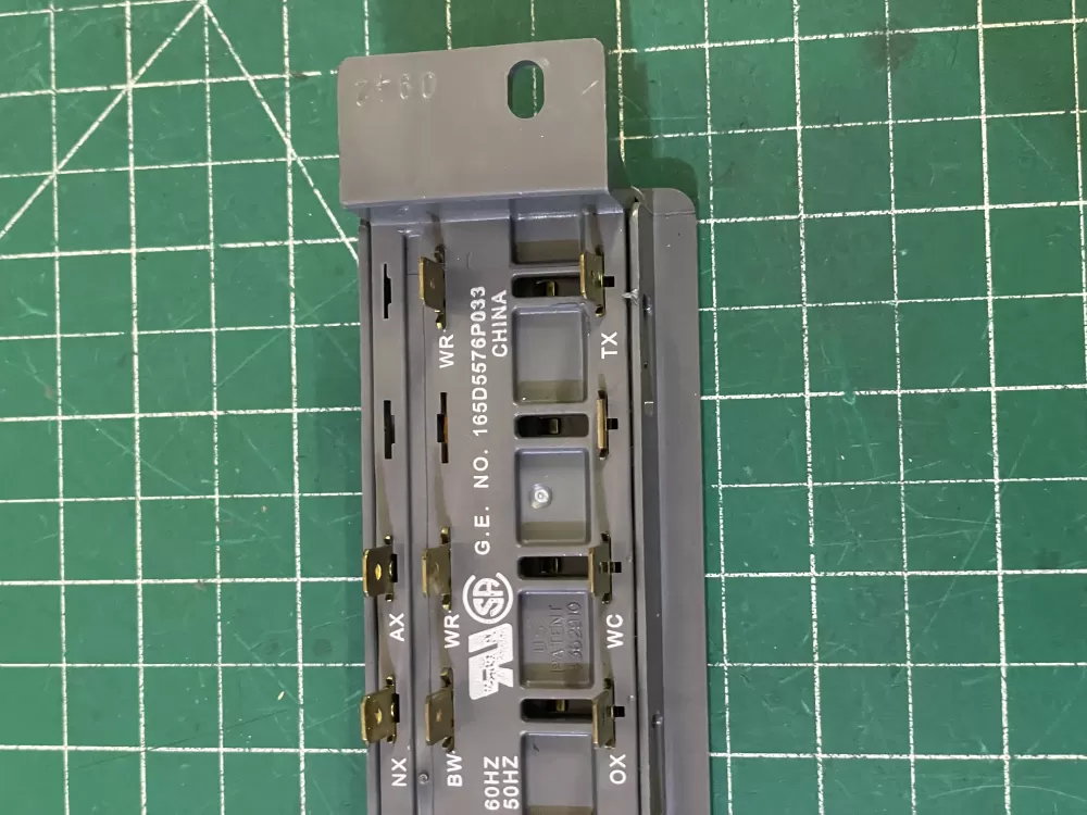 GE Hotpoint 165D5576P033 Dishwasher Button Control Panel AZ193241 | KM1595