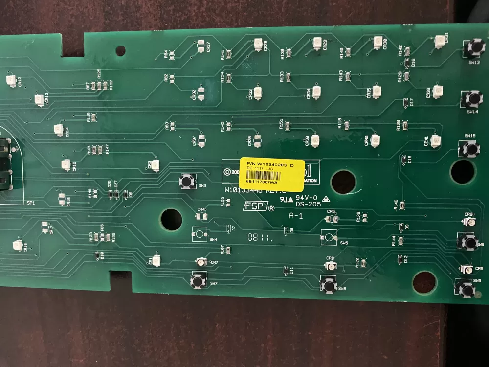 Whirlpool  Maytag  Kenmore W10340283 Washer Control Board