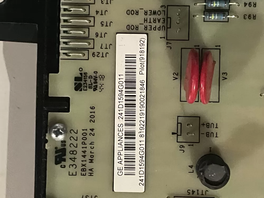 GE 241D1594G011 Washer Control Board AZ31290 | Wmv149