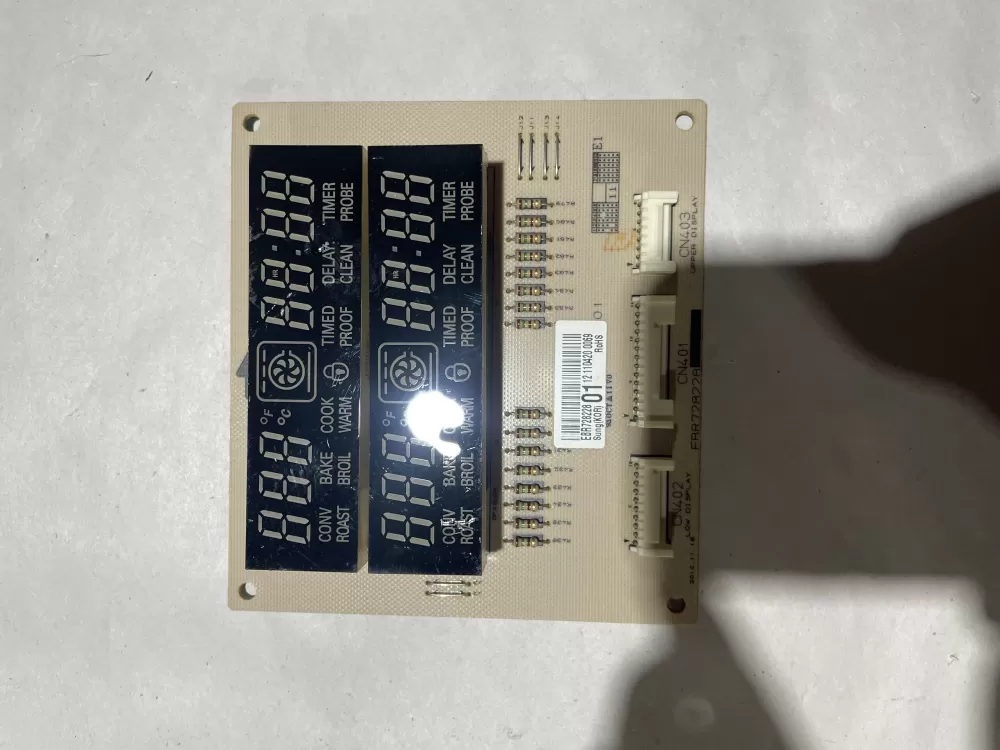 LG EBR72822801 Range Display Control Board