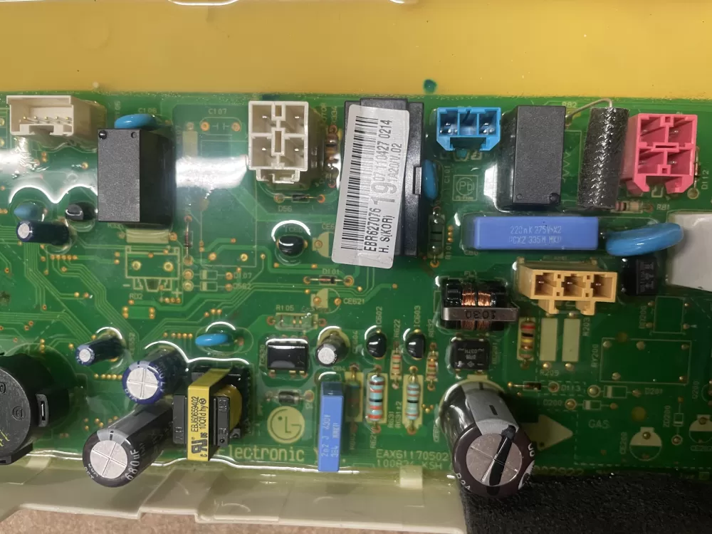LG EBR62707635 Dryer Control Board AZ6323 | KMV3
