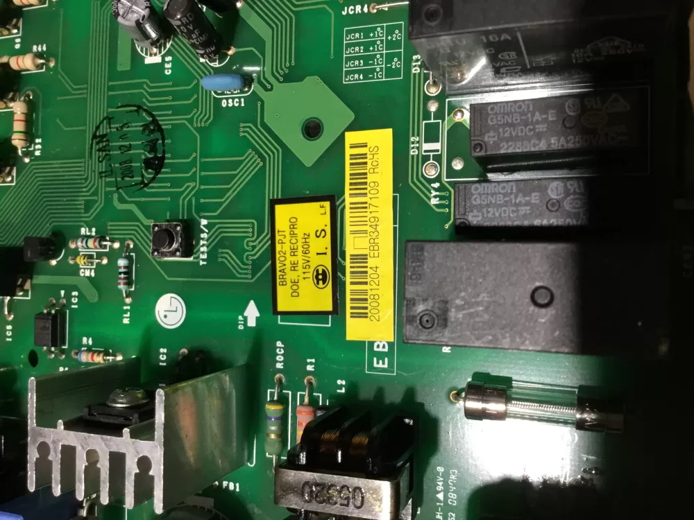 LG Kenmore EBR34917109 Refrigerator Control Board AZ71802 | NR1844