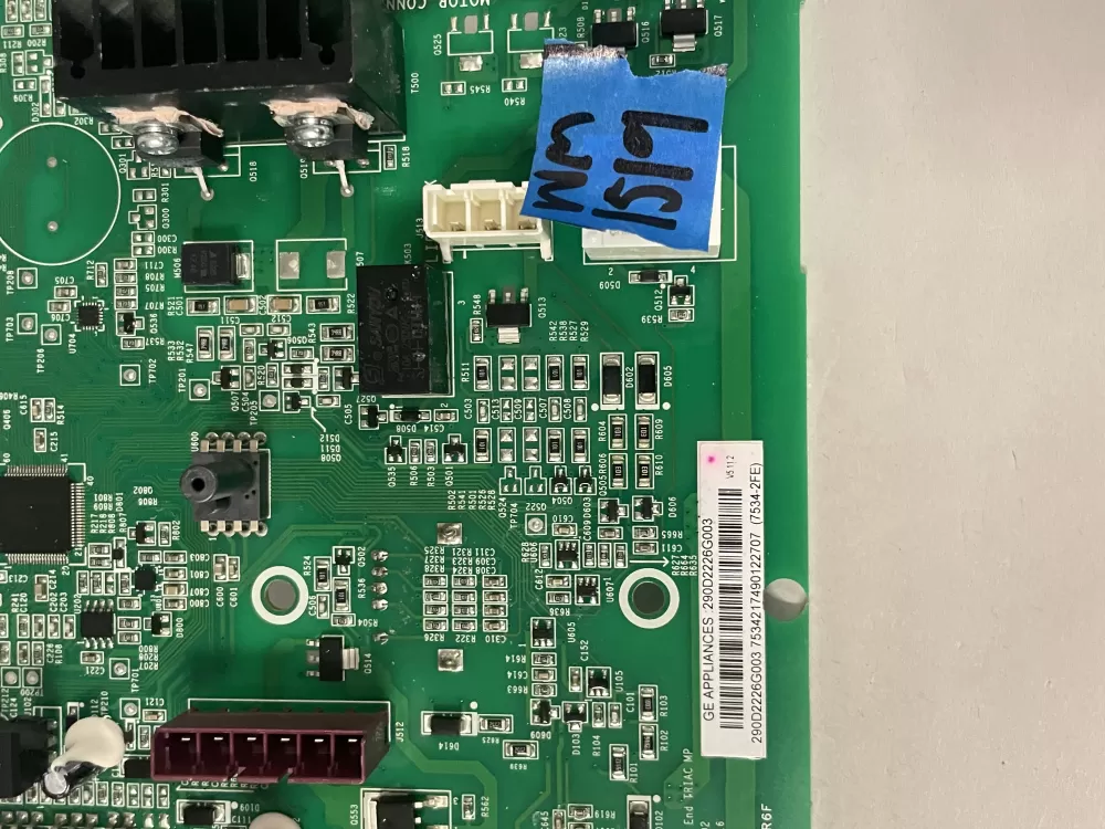 GE WH22X32357 290D2226G003 WH18X28174 Washer Control Board AZ226546 | Wm1519
