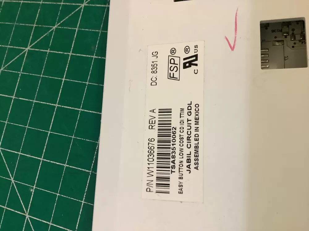 Whirlpool W11036676 Refrigerator Control Board AZ197029 | NR2753