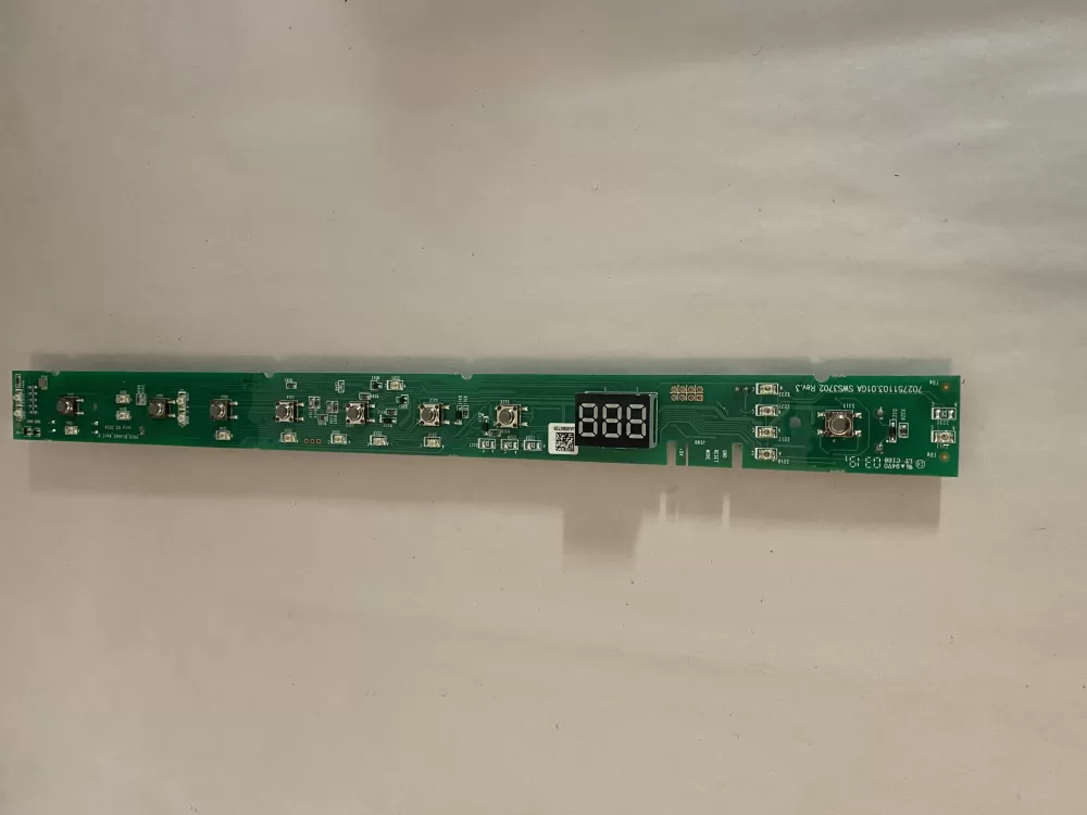 GE 265D1468G403 Dishwasher User Interface Control Board AZ117086 | BK2171