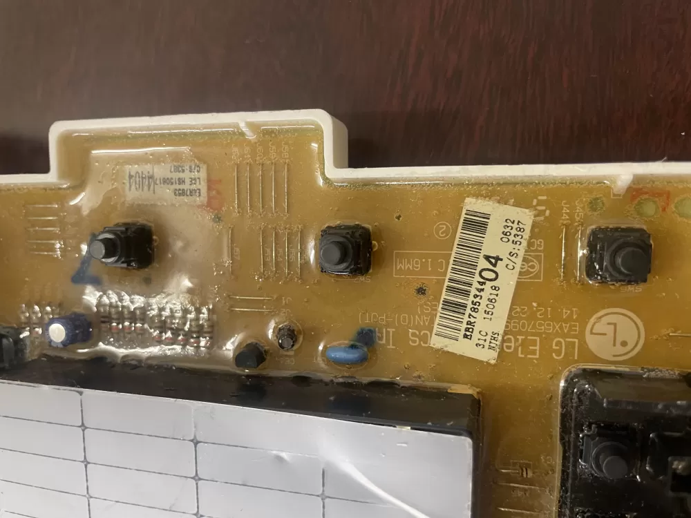 LG EBR78534404 Washer Control Board AZ32526 | KMV254
