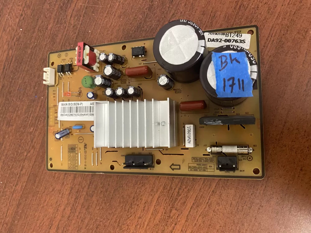 Samsung DA92-00763S Refrigerator Inverter Control Board AZ40835 | BK1711