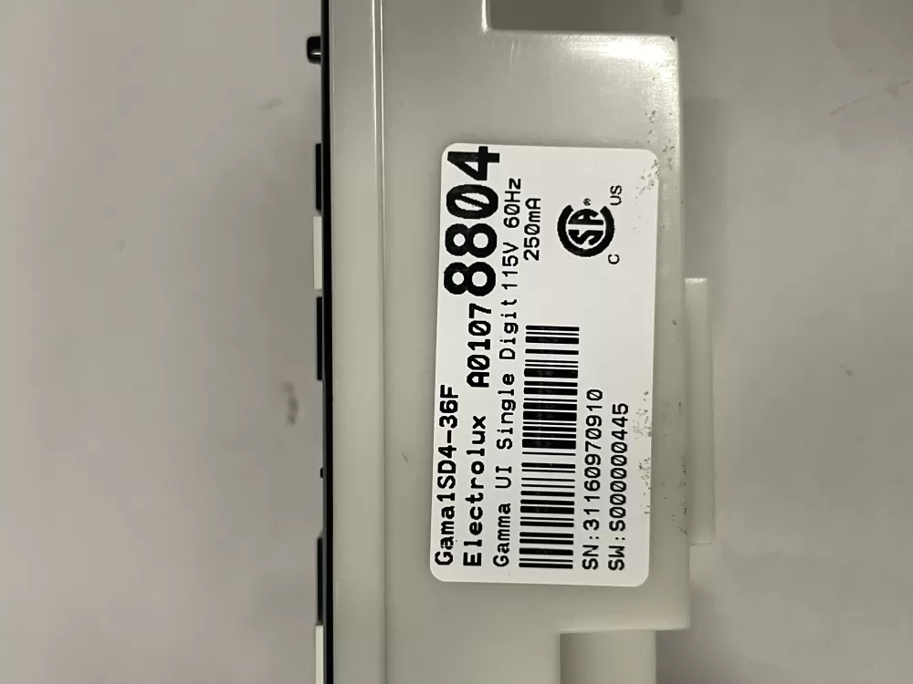 Frigidaire A01078804 242207704 Refrigerator UI Control Board AZ225676 | Wm638