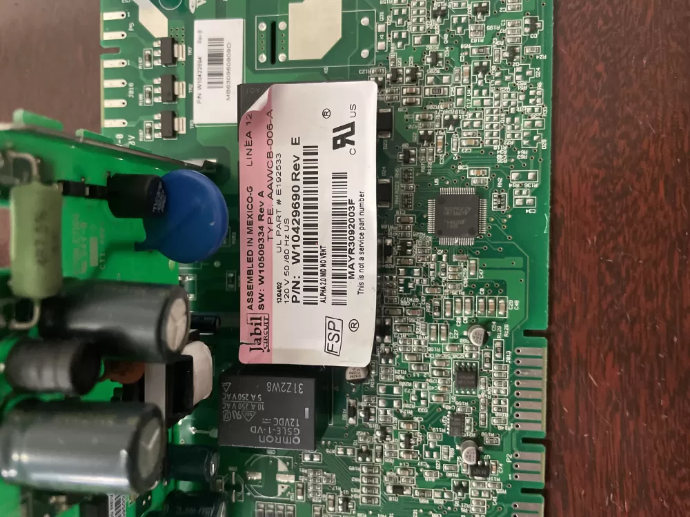Whirlpool W10429690 W10422888 AP5650104 Washer Control Board AZ60014 | KM2014