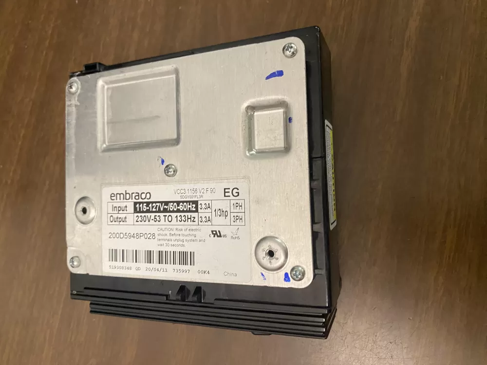 GE 200D5948P028 Refrigerator Control Board Inverter AZ92913 | BK1488