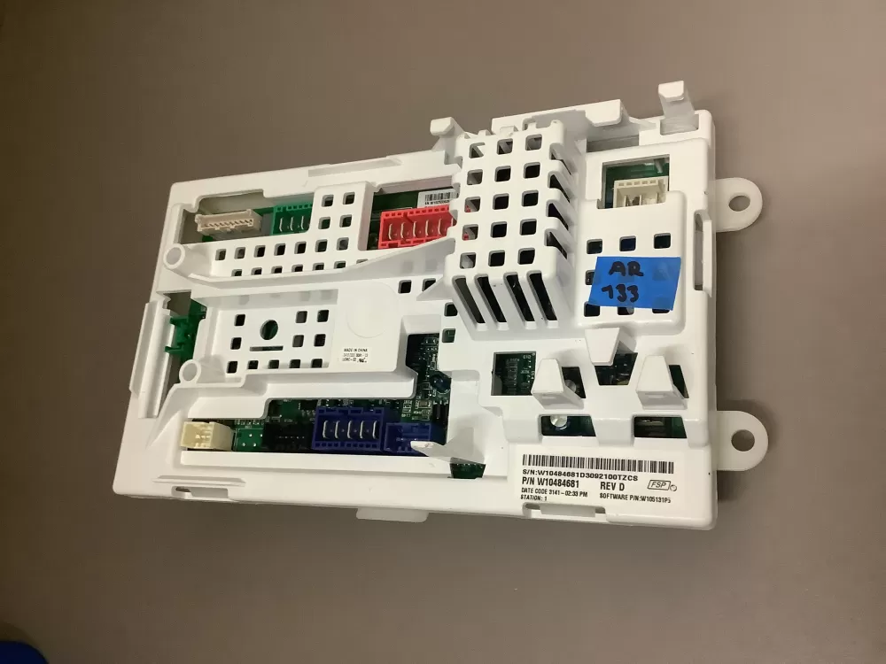 Whirlpool Amana Admiral Roper W10484681 Washer Control Board AZ201918 | AR133