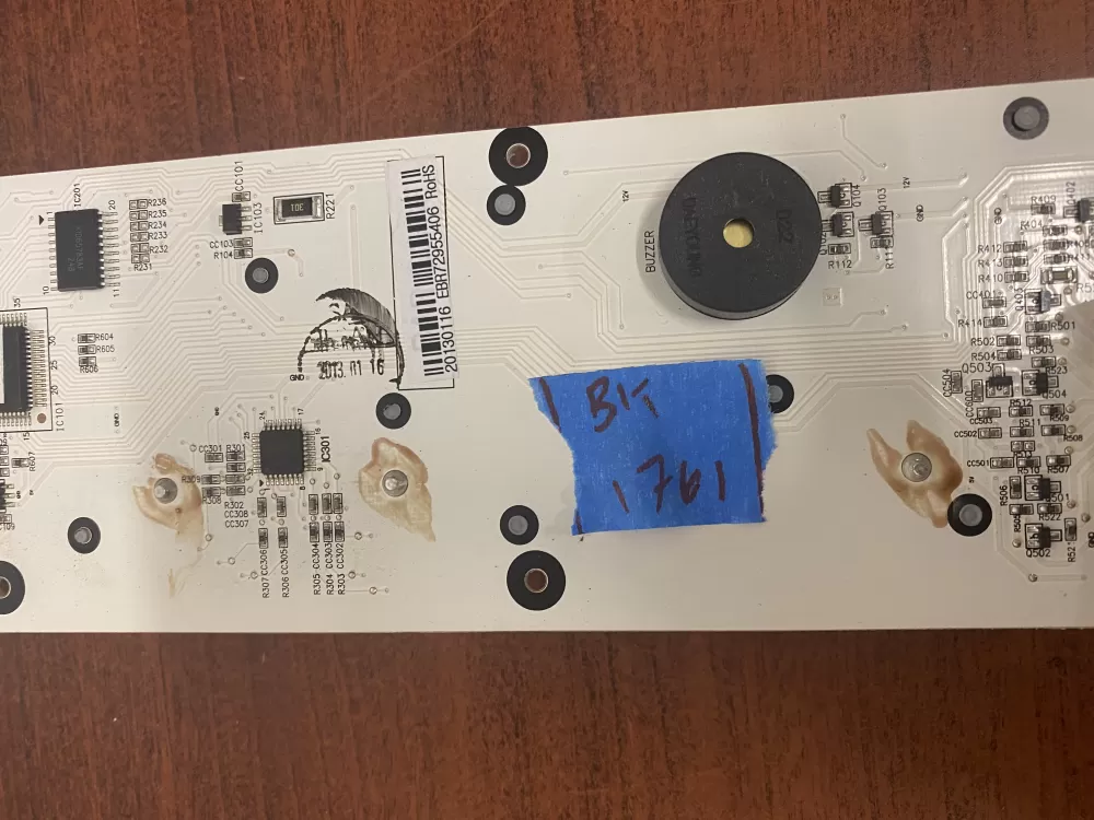 EBR72955406 Refrigerator Control Board Pcb Display AZ44525 | BK1761