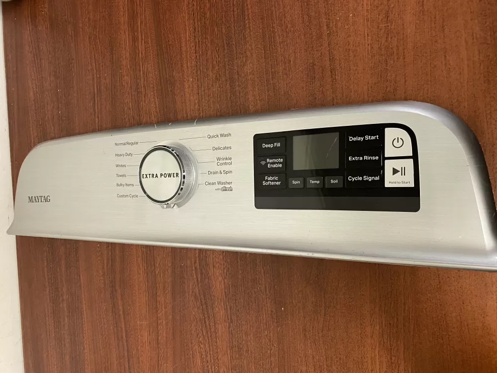 Maytag W11130432 Washer Control Board Panel Console UI