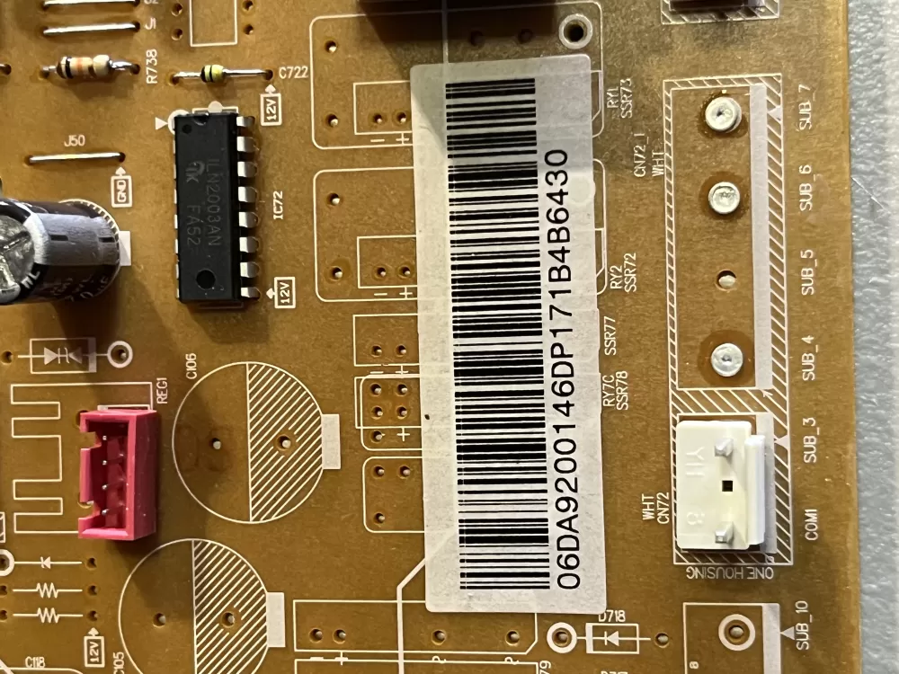 Samsung DA92 00146D DA9200146D Refrigerator Control Board AZ42259 | V418