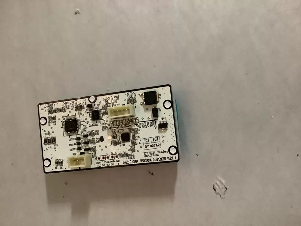 Samsung DA92-01060A Refrigerator Control Board Dispenser AZ199638 | ZC2779