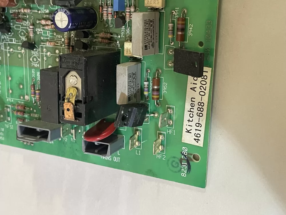 KitchenAid Whirlpool 8169526 Microwave Power Control Board AZ118108 | KM884