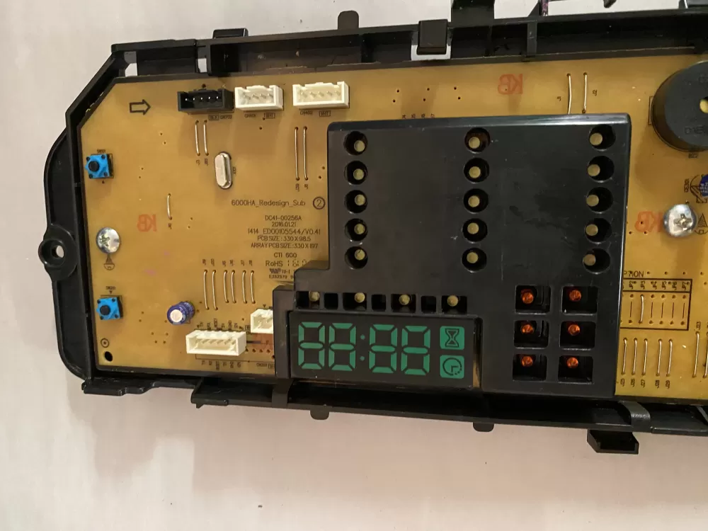 Samsung DC92 01607L DC9201607L Dryer Control Board AZ197944 | BK2763