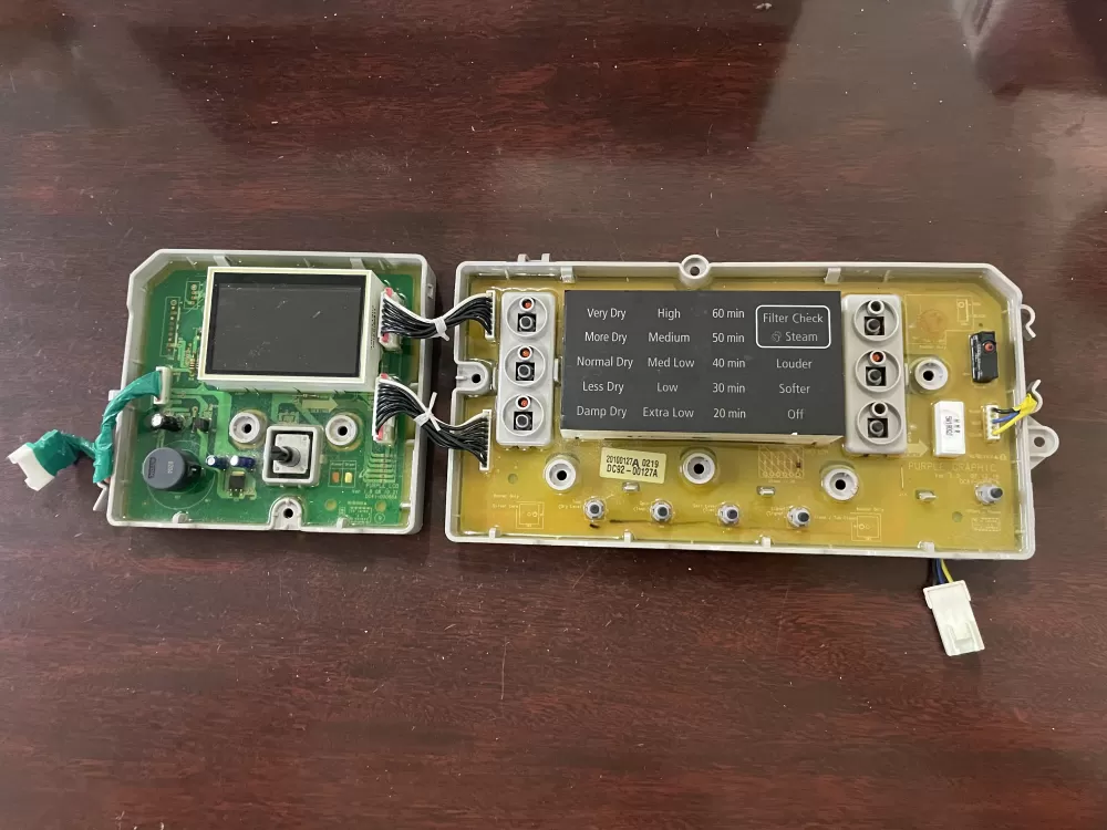 Samsung DC92-00127A Dryer Control Board