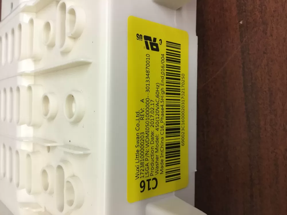 GE 17238100000203 WH12X24234 AP5985226 Washer Control Board AZ28198 | NRV306