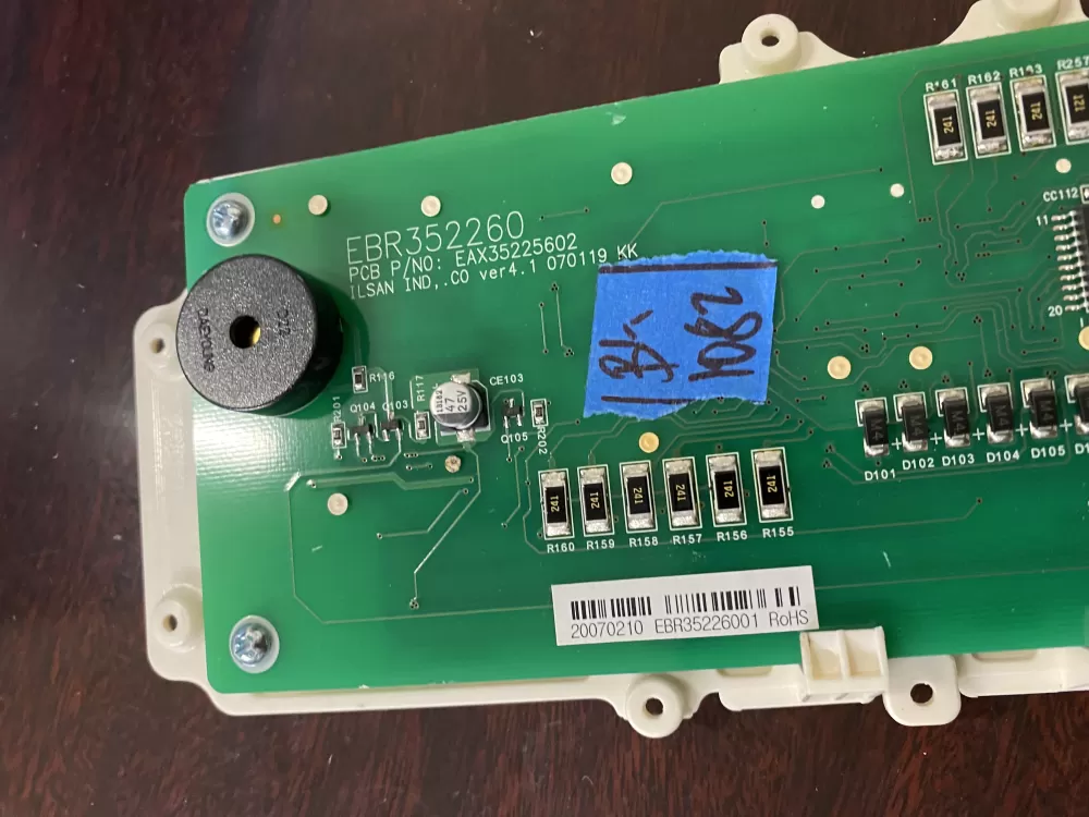LG EBR35226001 Refrigerator Control Board AZ35426 | BK1082