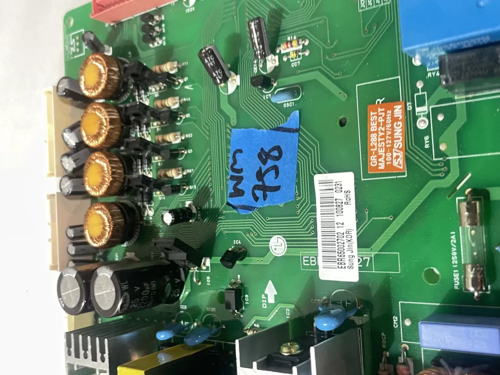 LG Kenmore EBR65002702 EBR65002703 Refrigerator Control Board AZ205654 | Wm758