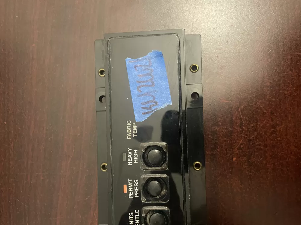 Whirlpool 3392845 Dryer Push Selector Switch Panel AZ103748 | KM2002