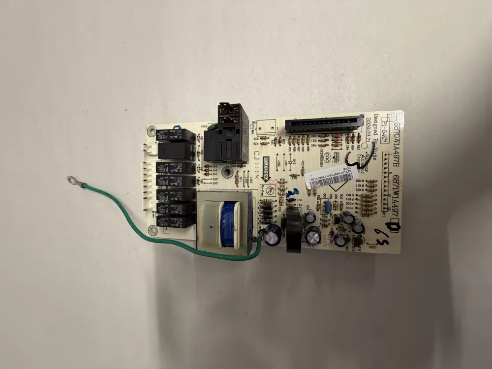 6870W1A497B LG Microwave Board - Control