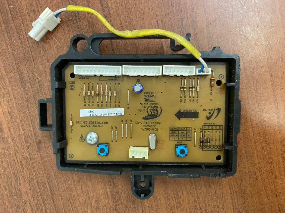Samsung DC92-01032A Washer Control Board AZ33638 | BK1685