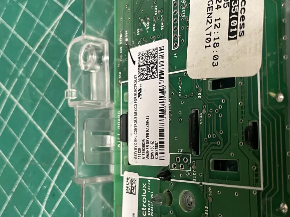 Electrolux Washer A18990903 Main Control Board AZ209365 | Wm2026