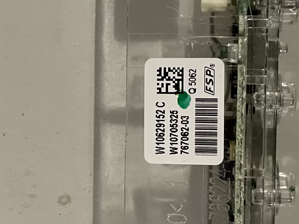 Whirlpool W10815487 W10917737 Dishwasher Control Board Panel AZ31271 | Wm231