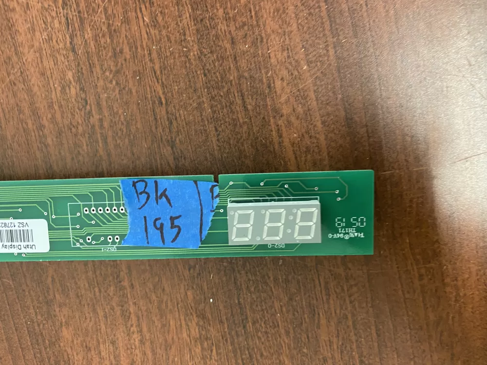 Maytag W10207861 Refrigerator Control Board Temperature Display AZ30345 | BK195