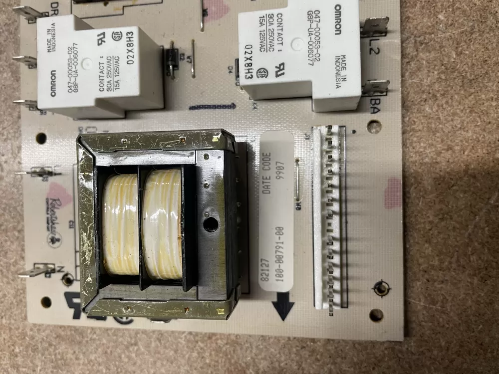 Dacor 100 00791 00 82127 Oven Range Relay Control Board AZ7624 | KM1518